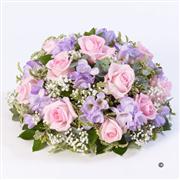 Large Rose and Freesia Posy - Pink and Lilac