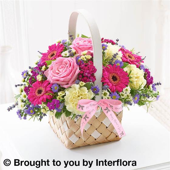 Large Mother's Day Basket Arrangement Joanne's Florist Birmingham